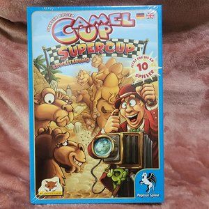 Camel Up Supercup Family Strategy Board Game Expansion Pack NIP NWT